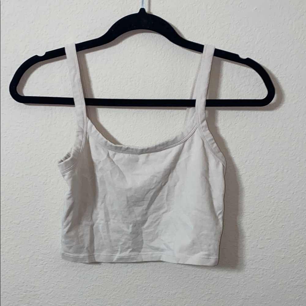 🪿Divided Cream Women's Cropped Tank Top!